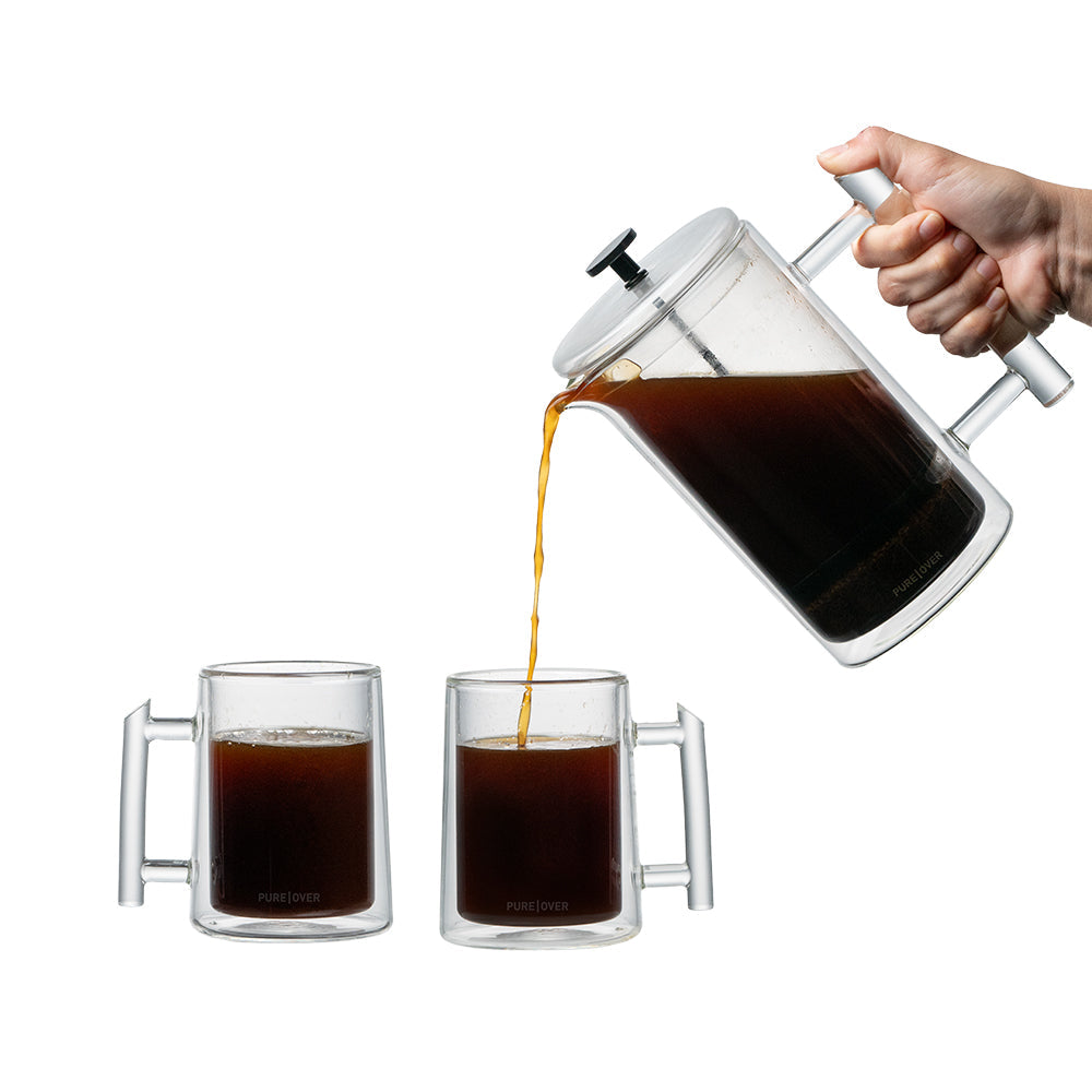 Home Essentials Double-Walled Mug Set, Set of 2 for daily home and personal routines with cookware food storage and kitchen tools
