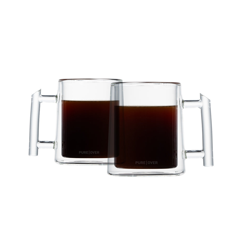 Home Essentials Double-Walled Mug Set, Set of 2 for daily home and personal routines with cookware food storage and kitchen tools