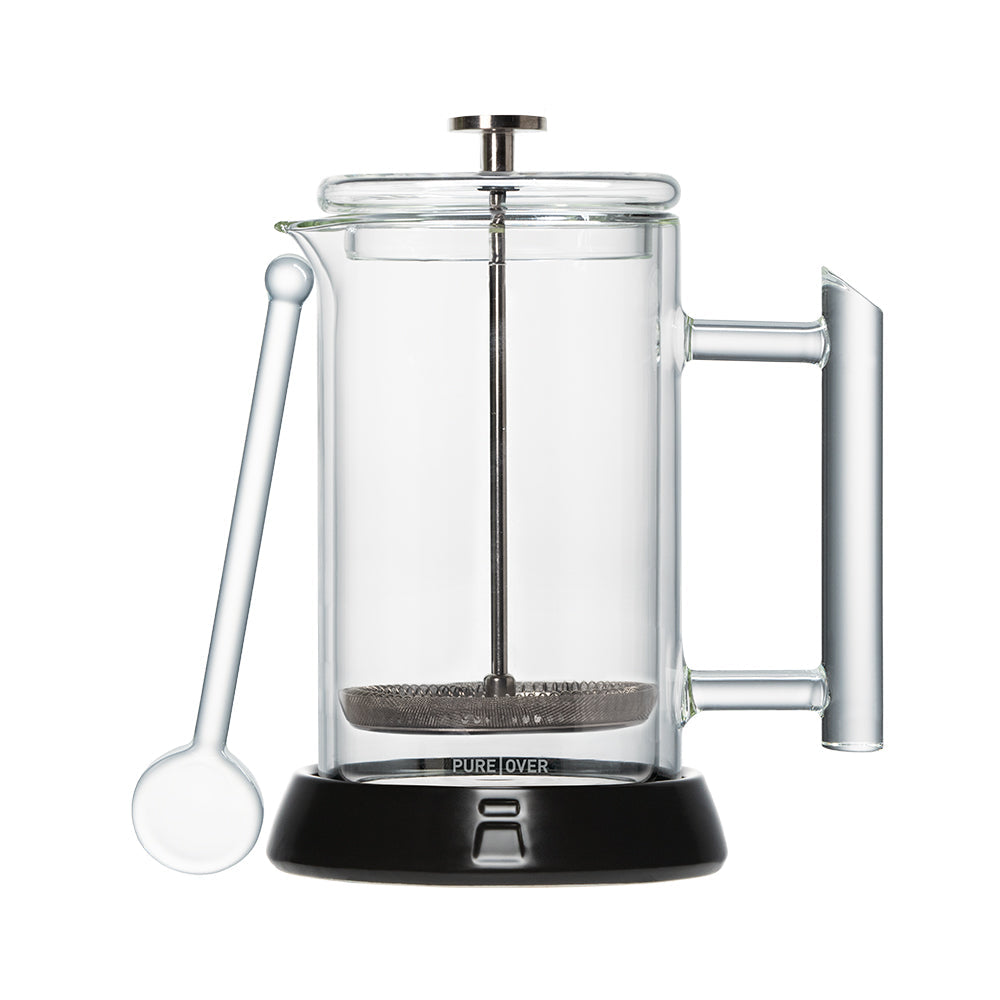 French Press Coffee Maker with Borosilicate Glass