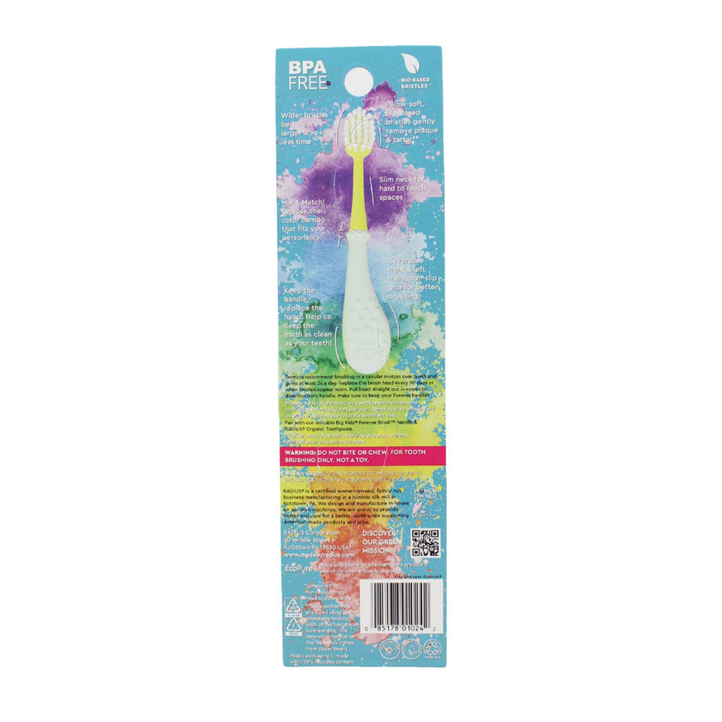 Daily Care Big Kidz Forever Brush 2 Pack Replacement Heads for daily home and personal routines with oral care