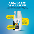 Practical Living Canine Organic Dental Solutions Kit, All Ages for daily home and personal routines with oral care