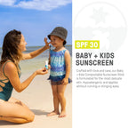 Routine Ready Baby + Kids Paper Stick SPF 30 for daily home and personal routines with facial skin and sun care