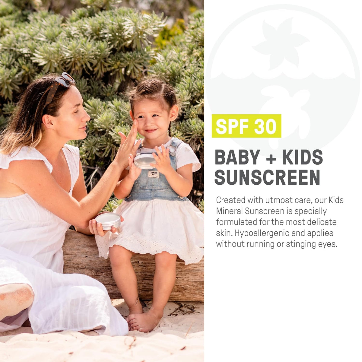 Home Essentials Baby + Kids Lotion Tin SPF 30 for daily home and personal routines with facial skin and sun care