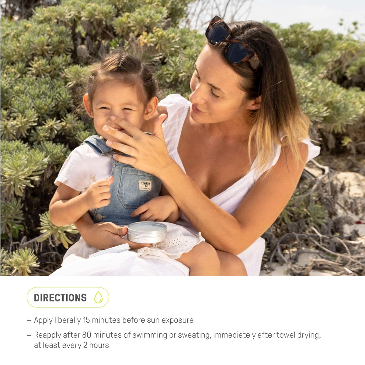 Home Essentials Baby + Kids Lotion Tin SPF 30 for daily home and personal routines with facial skin and sun care