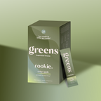 Practical Living Greens for daily home and personal routines with pantry foods and beverages