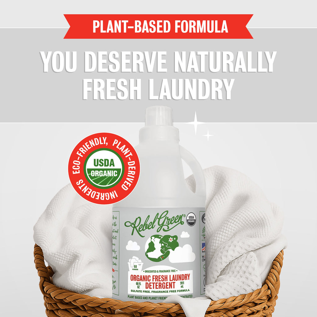 Everyday Home Fresh Laundry Detergent Liquid - 3x Concentrated for daily home and personal routines with cleaning laundry and paper products