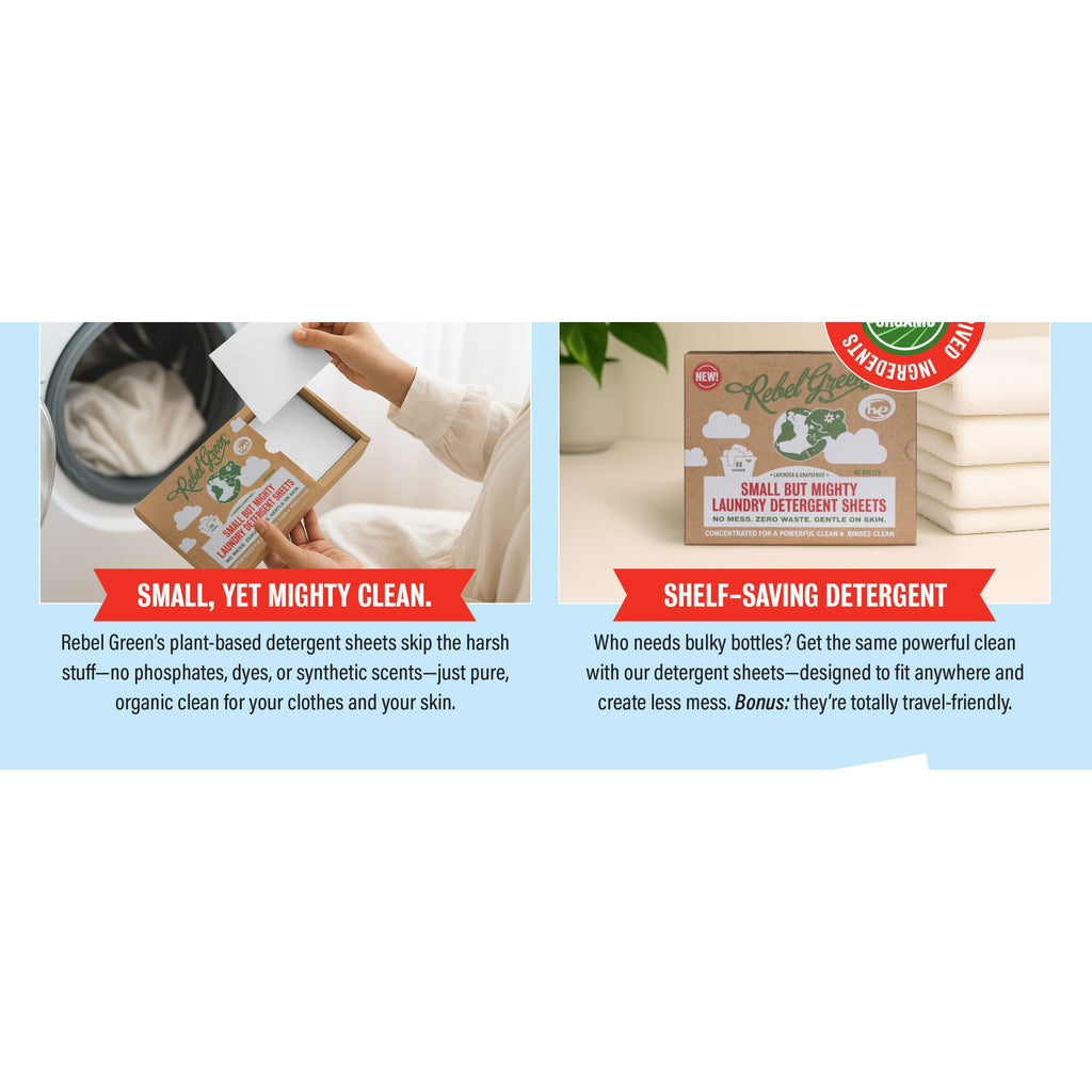 Daily Care Laundry Detergent Sheets for daily home and personal routines with cleaning laundry and paper products