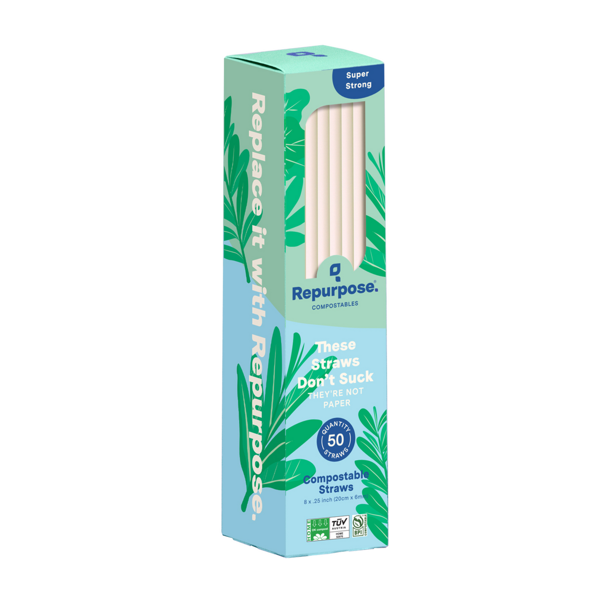 Routine Ready Compostable PHA Straws for daily home and personal routines with general everyday essentials