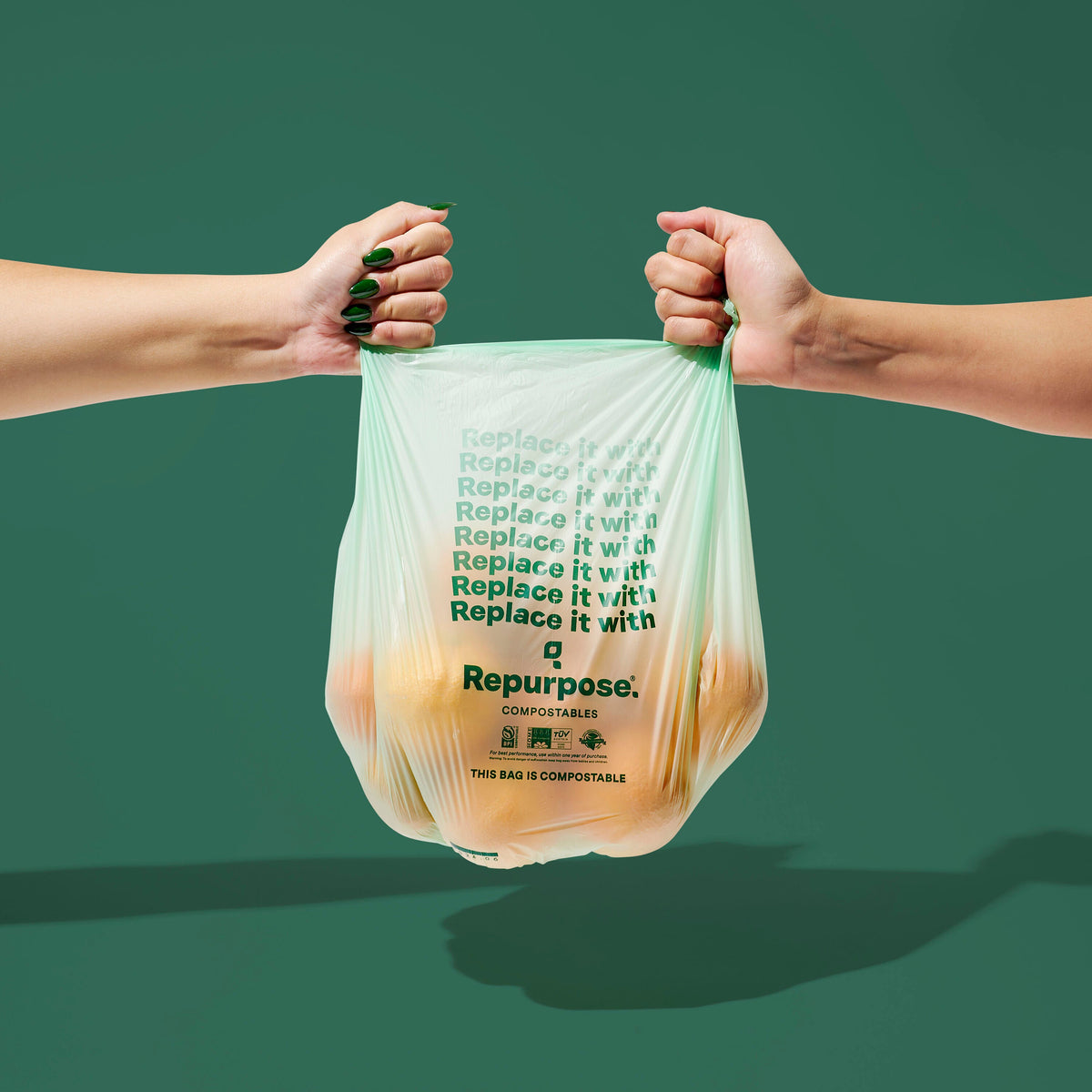 Practical Living Compostable Small Bin Bags, Lavender Scented for daily home and personal routines with cleaning laundry and paper products