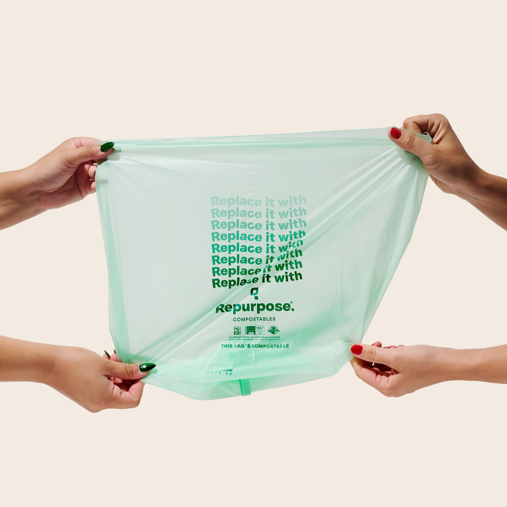 Practical Living Compostable Small Bin Bags, Lavender Scented for daily home and personal routines with cleaning laundry and paper products