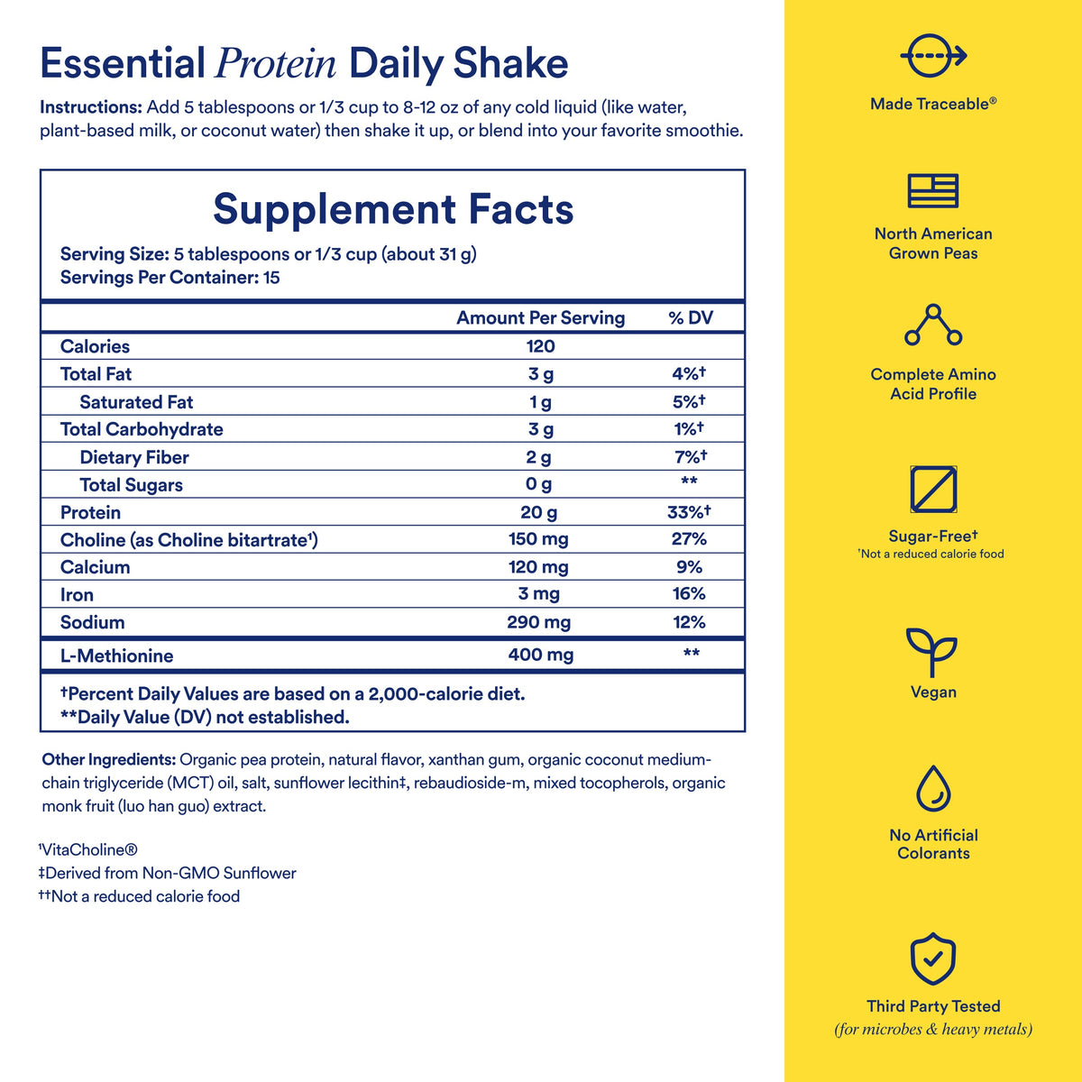 Everyday Home Essential Protein Daily Shake for daily home and personal routines with general everyday essentials