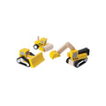 3 Piece Wooden Road Construction Set