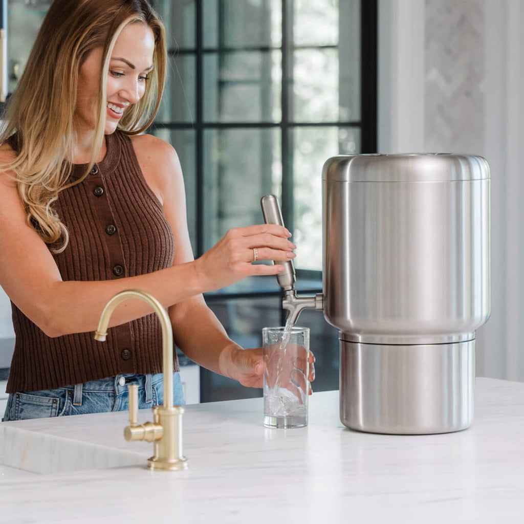 Routine Ready Countertop Water Filtration System for daily home and personal routines with general everyday essentials