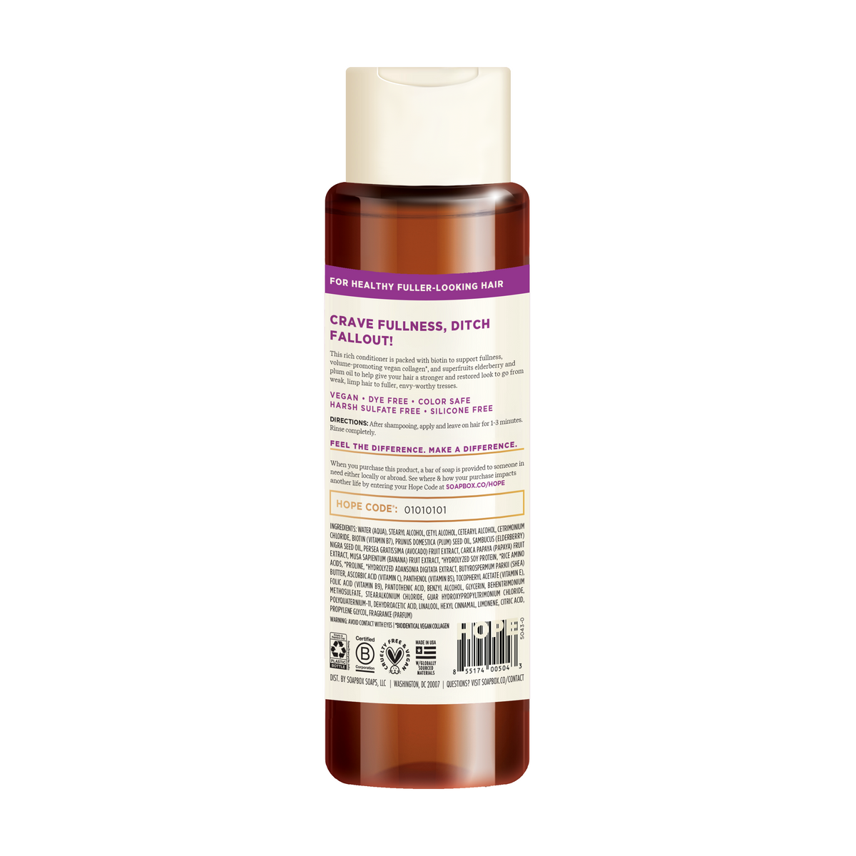 Practical Living Biotin and Superfruit Restore and Volumize Conditioner for daily home and personal routines with hair care