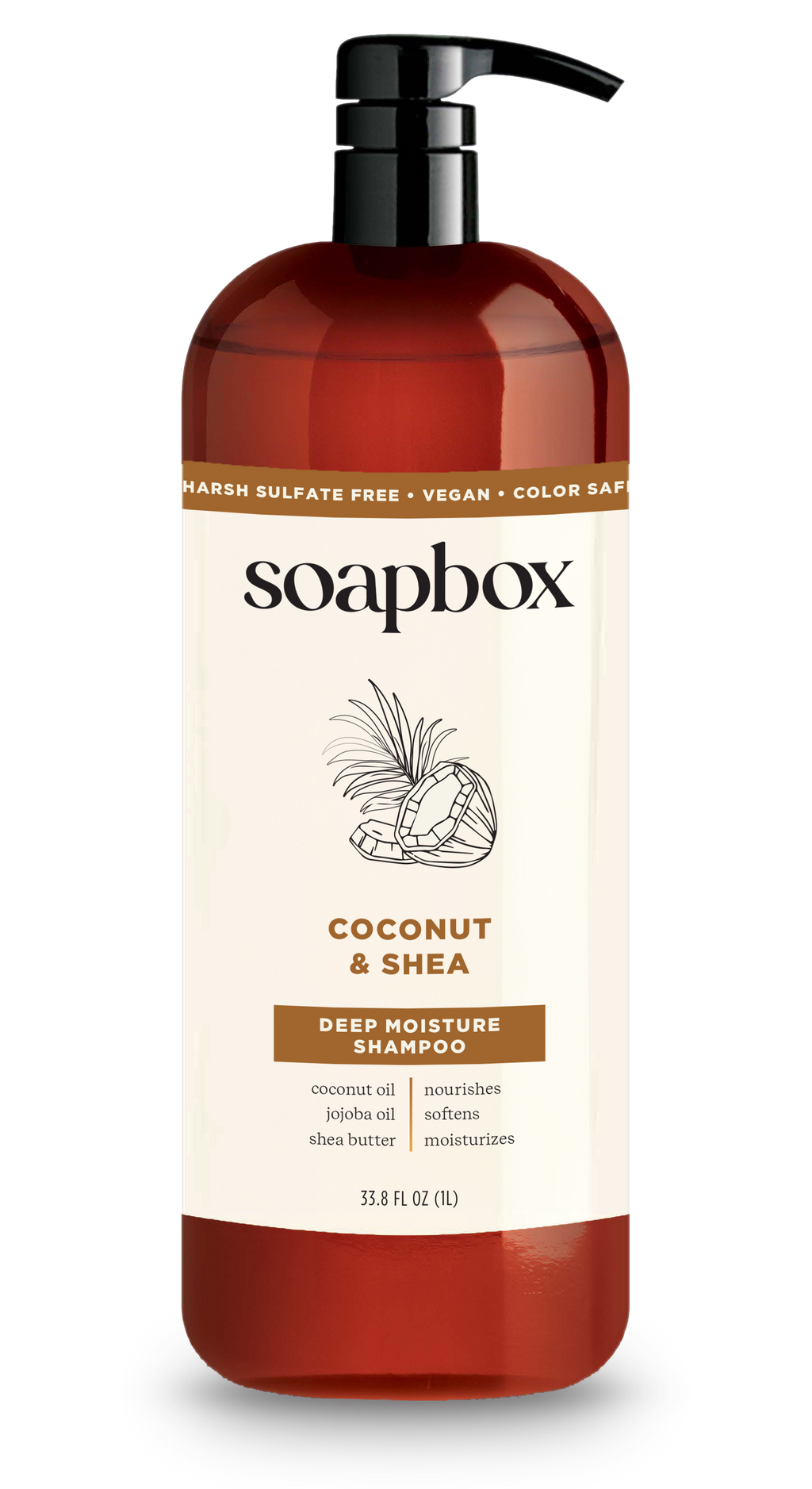 Coconut & Shea Deep Moisture Shampoo 1 Liter