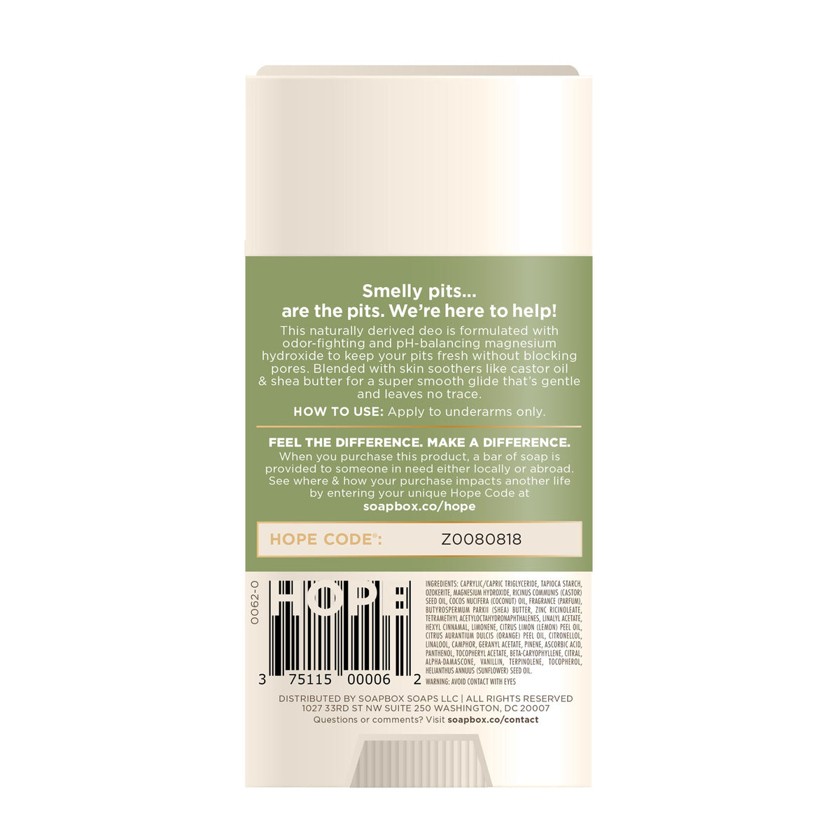 Routine Ready Aluminum included Deodorant for daily home and personal routines with bath body and hygiene