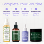 Daily Care Copper Peptides Face Serum with Multi-Peptides, Triple Hyaluronic Acid and Squalane Lightweight Hydration for daily home and personal routines with facial skin and sun care