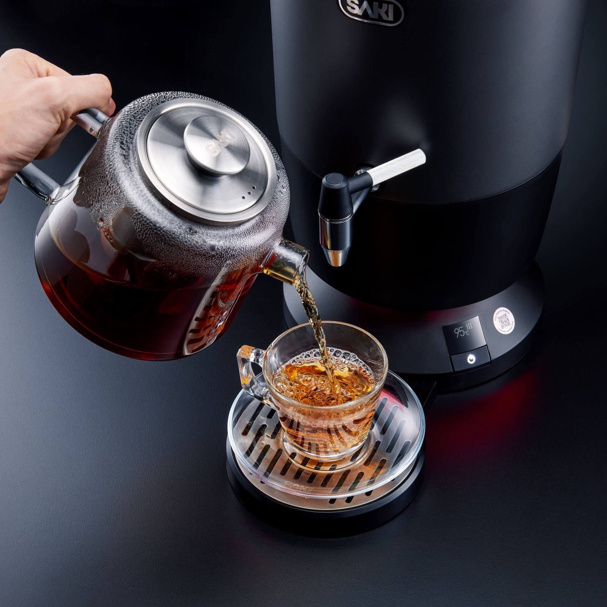 Routine Ready Electric Samovar Tea Maker for daily home and personal routines with cookware food storage and kitchen tools