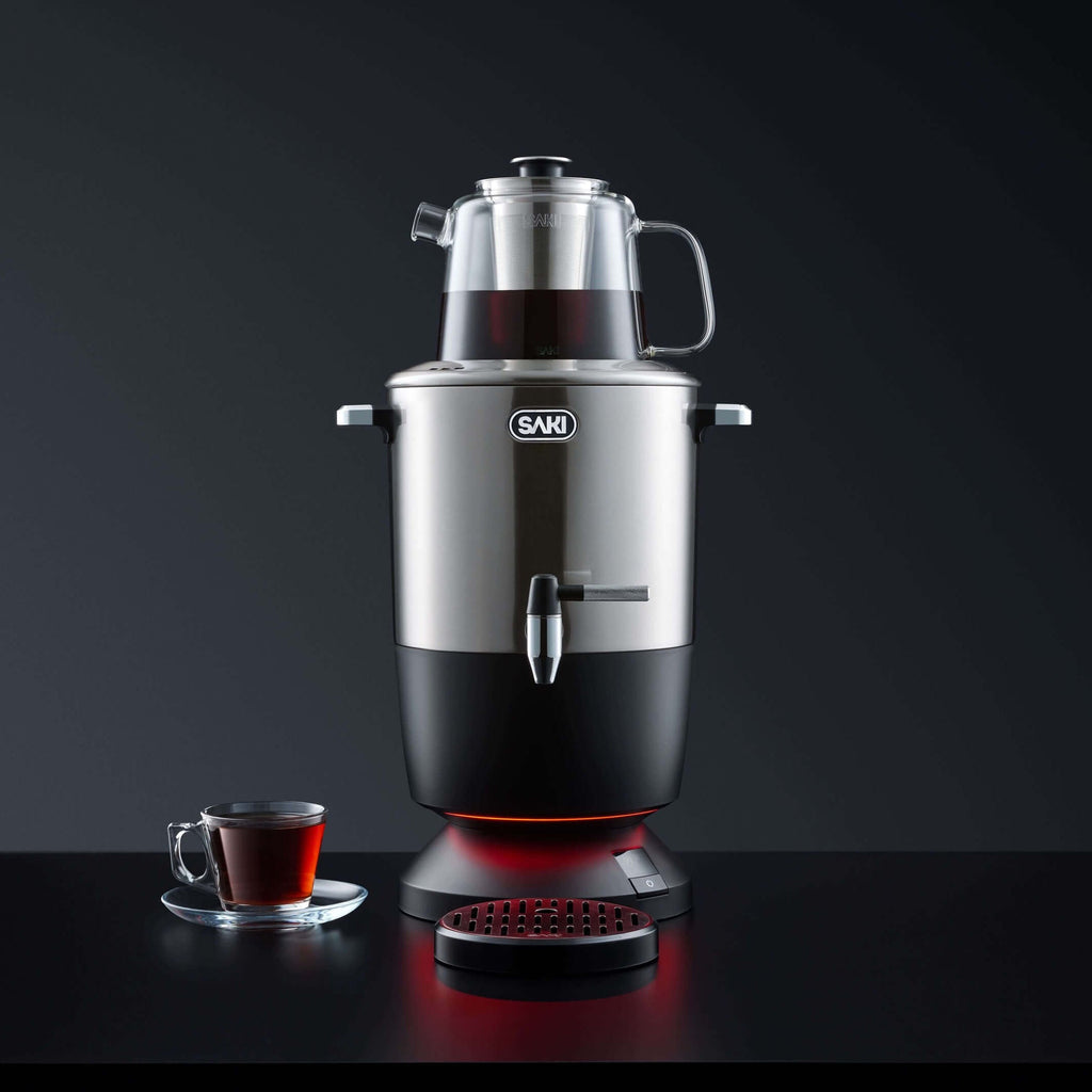 Routine Ready Electric Samovar Tea Maker for daily home and personal routines with cookware food storage and kitchen tools