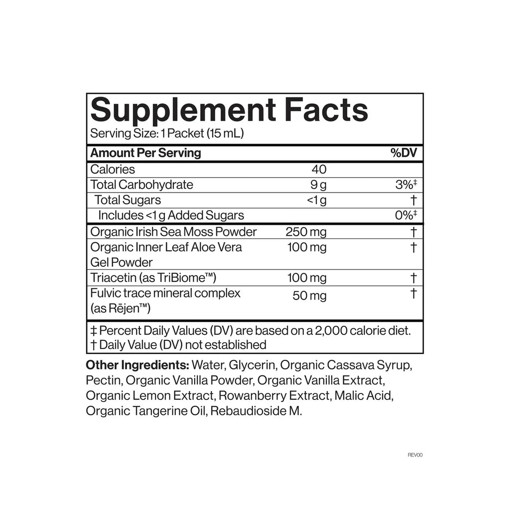 Everyday Home Irish Sea Moss Liquid Packets - Bloat Support + Healthy Skin for daily home and personal routines with general everyday essentials