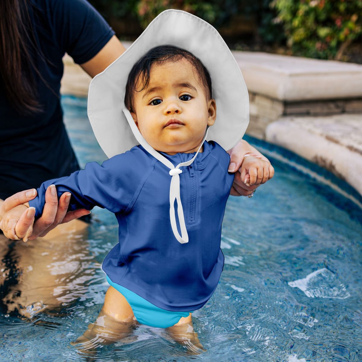 Everyday Home Eco Snap Swim Diaper made from Recycled Polyester, 24 months 24-28 lbs for daily home and personal routines with baby care and kids products