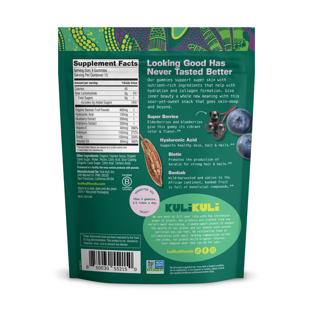 Home Essentials Berry Beautiful SuperGummies for daily home and personal routines with pantry foods and beverages