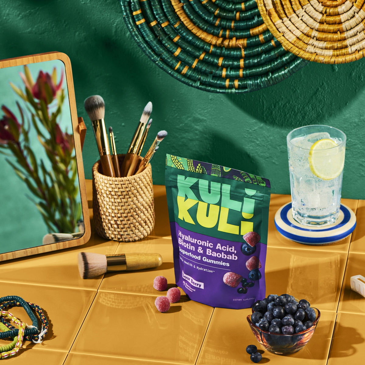 Home Essentials Berry Beautiful SuperGummies for daily home and personal routines with pantry foods and beverages