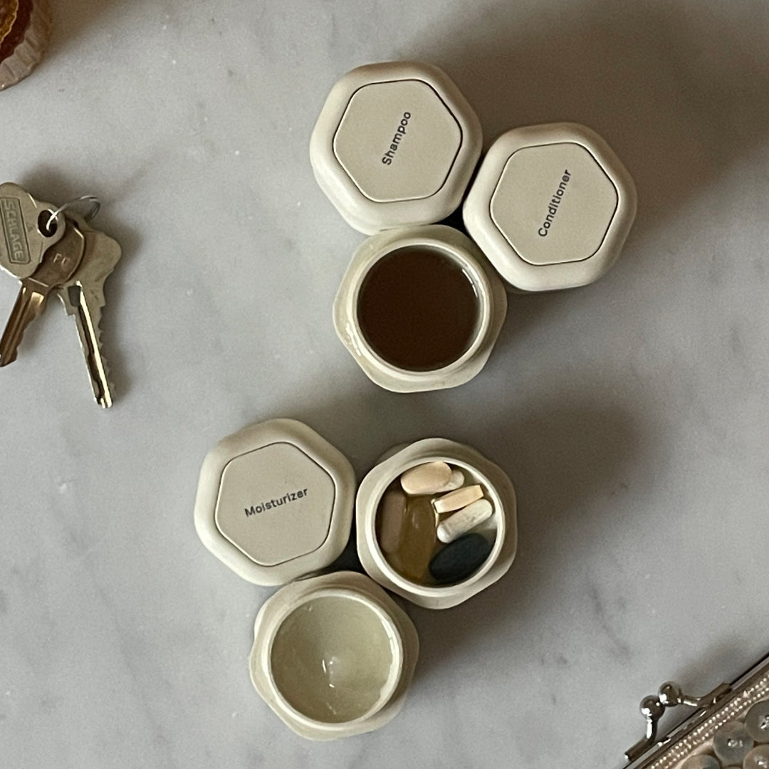 Practical Living Hair Duo Travel Containers for daily home and personal routines with hair care