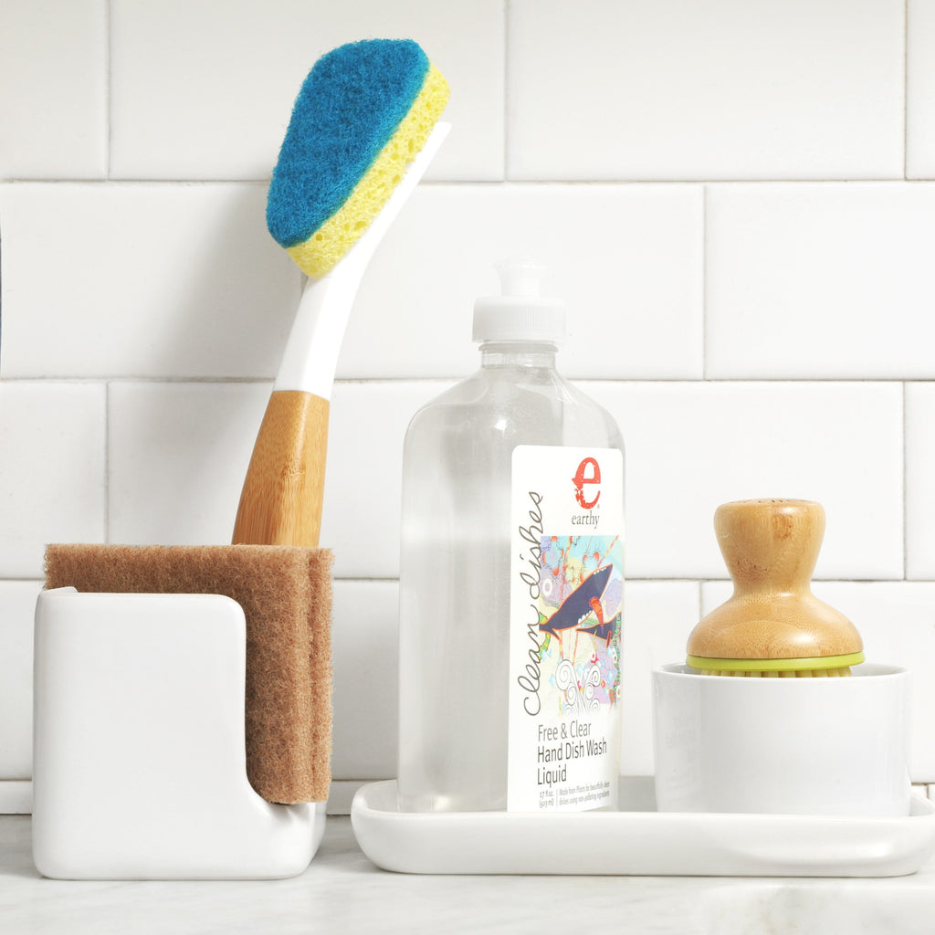 Daily Care Ceramic Sinkside Caddy for daily home and personal routines with general everyday essentials