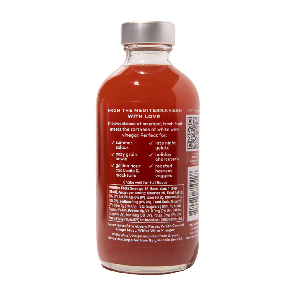 Routine Ready Crushed Strawberry Vinegar for daily home and personal routines with pantry foods and beverages