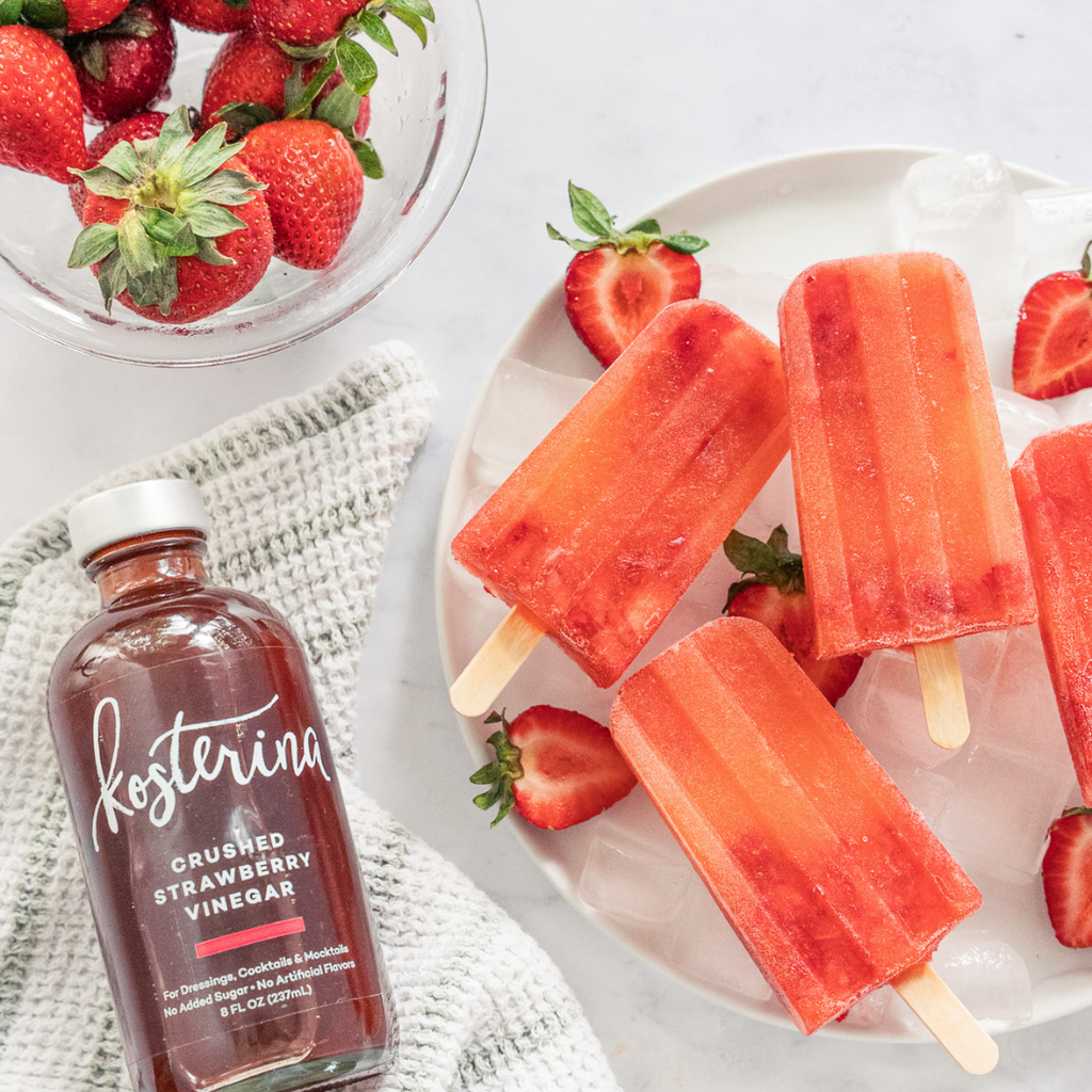 Routine Ready Crushed Strawberry Vinegar for daily home and personal routines with pantry foods and beverages