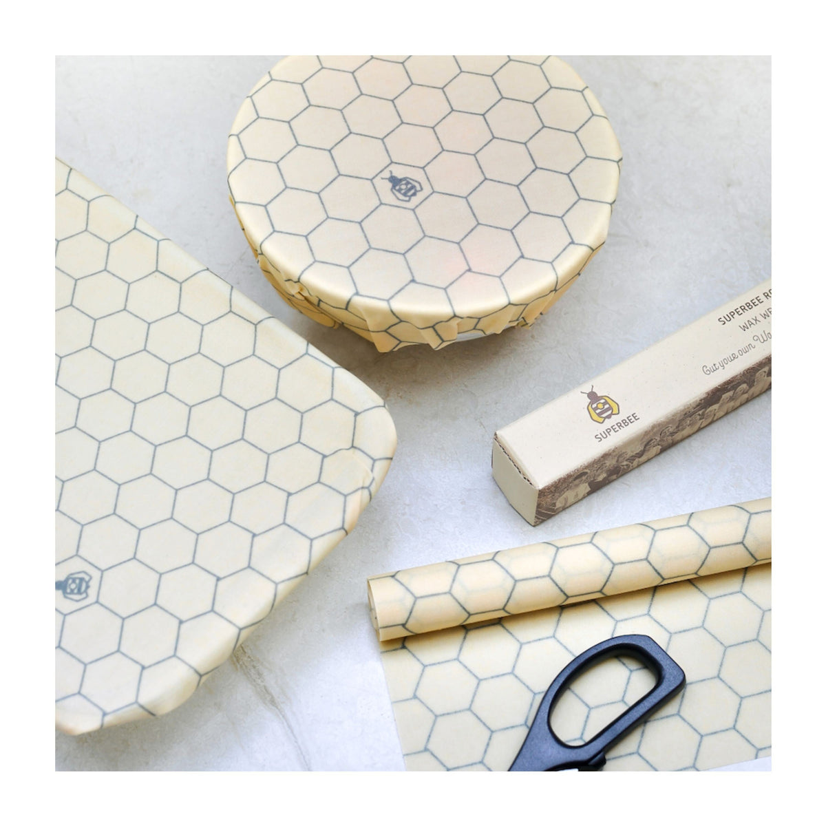 Home Essentials Beeswax Wrap Roll for daily home and personal routines with pantry foods and beverages