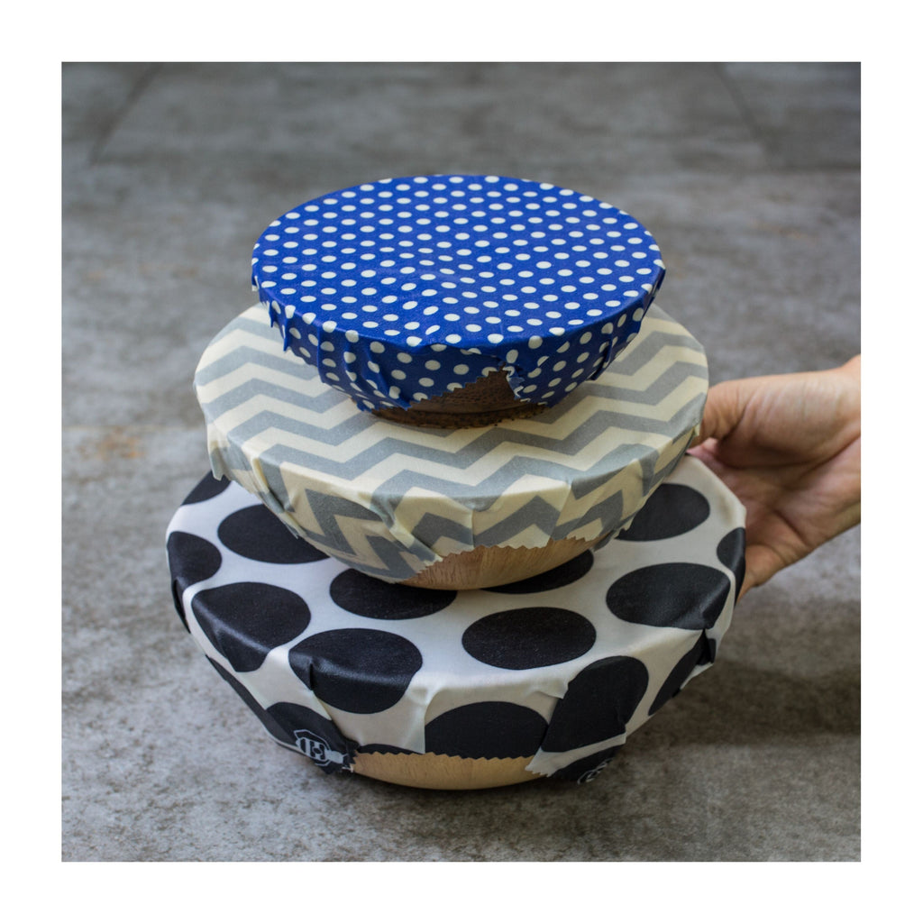 Daily Care Beeswax Wrap Beeginner Set for daily home and personal routines with pantry foods and beverages