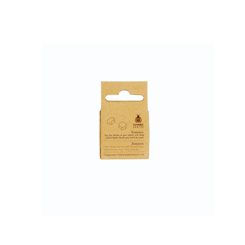 Daily Care Dentos Eco Toothpaste Tabs, Fluoride included for daily home and personal routines with oral care