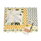 Essentials Beeswax Wraps – 5-Pack Reusable Food Wraps, Mixed Prints