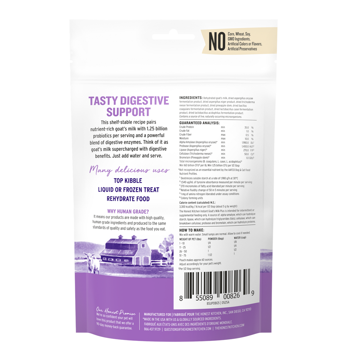 Daily Care Instant Goat s Milk Plus for daily home and personal routines with pet care treats and accessories