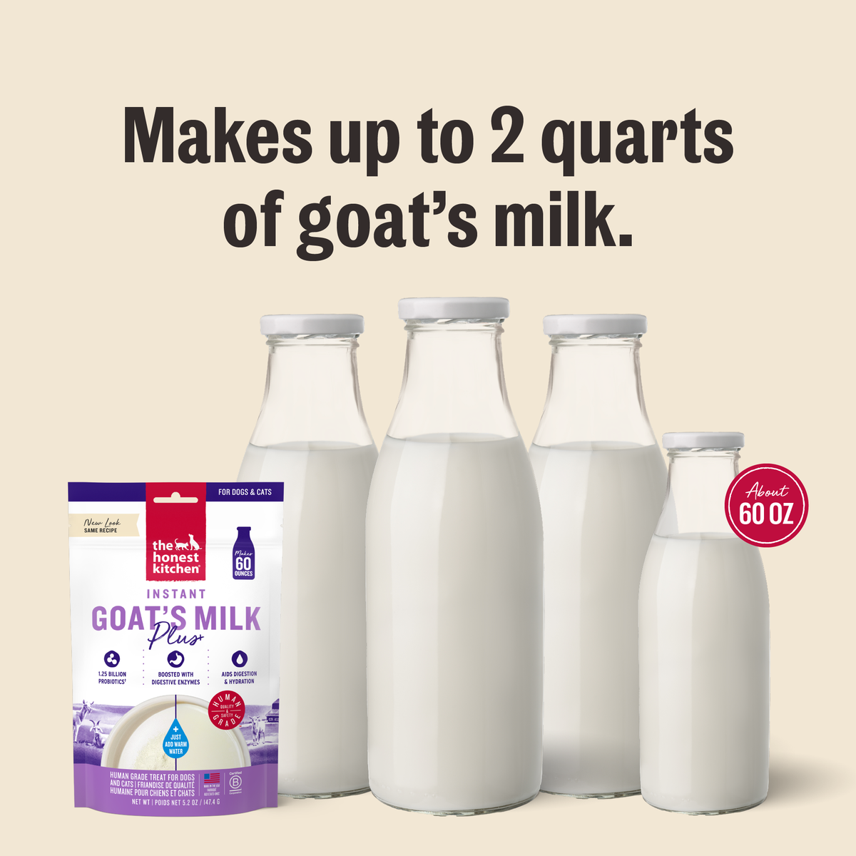 Daily Care Instant Goat s Milk Plus for daily home and personal routines with pet care treats and accessories