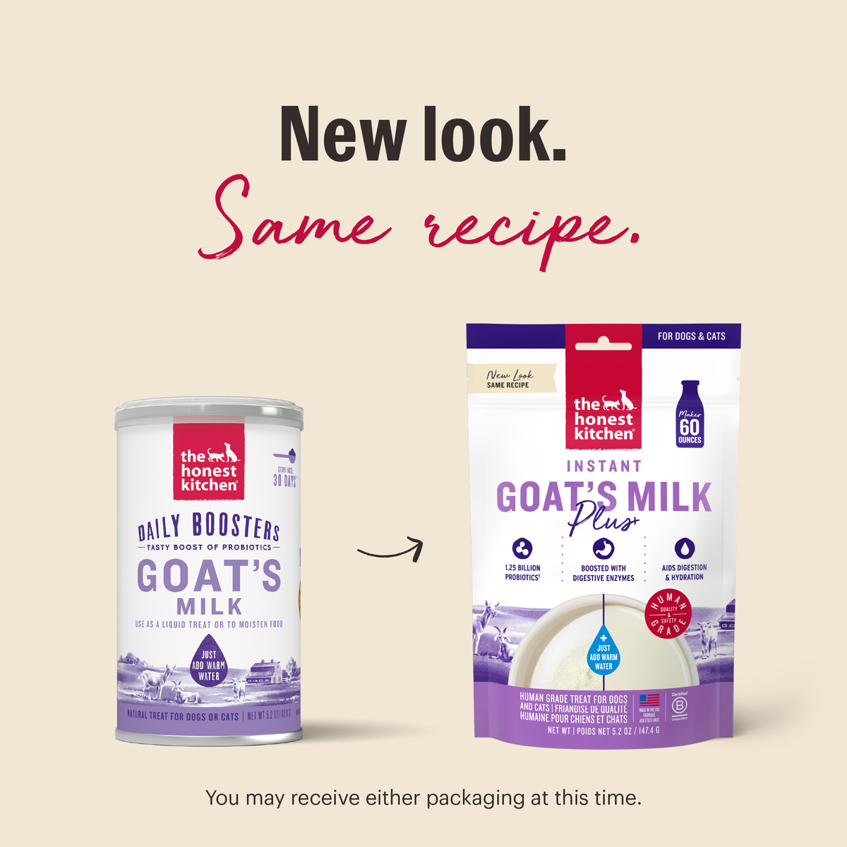 Daily Care Instant Goat s Milk Plus for daily home and personal routines with pet care treats and accessories