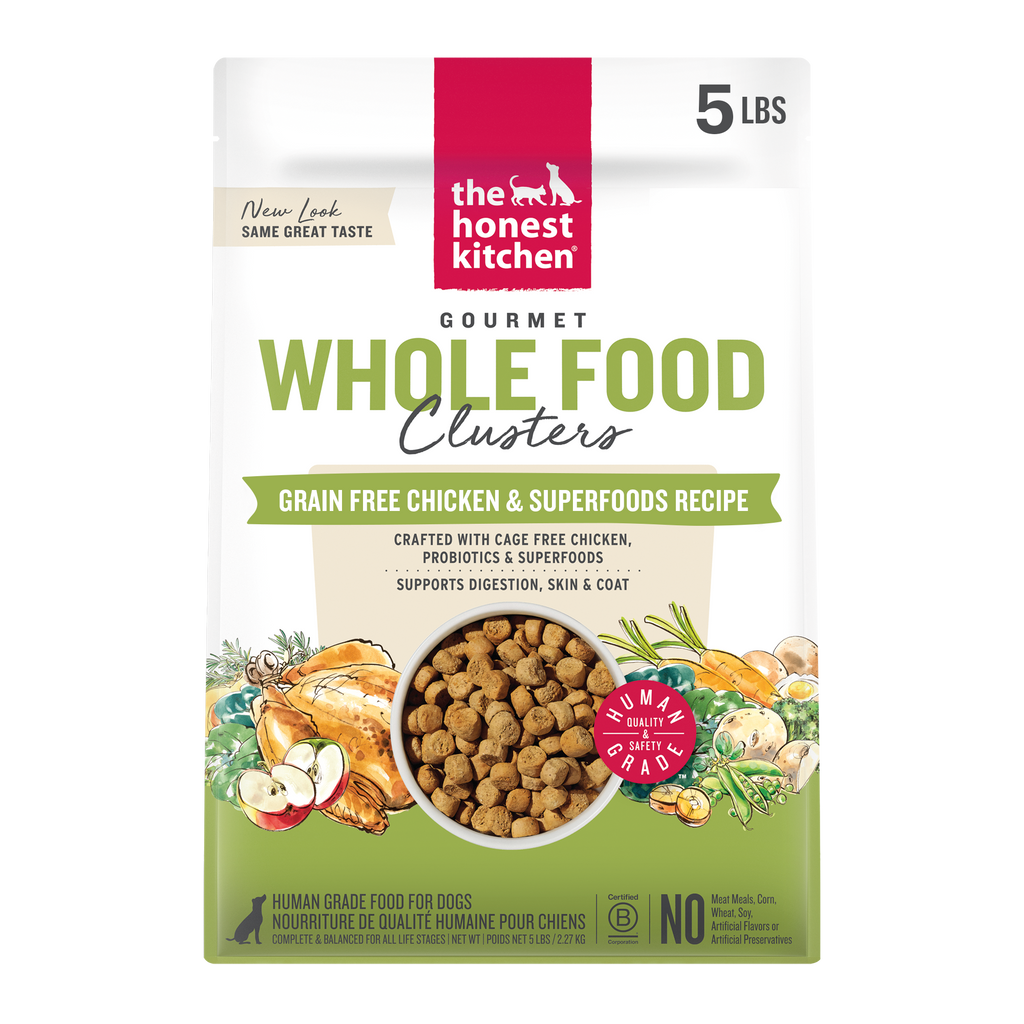 Dry Dog Food, Grain Free Chicken Whole Food Clusters