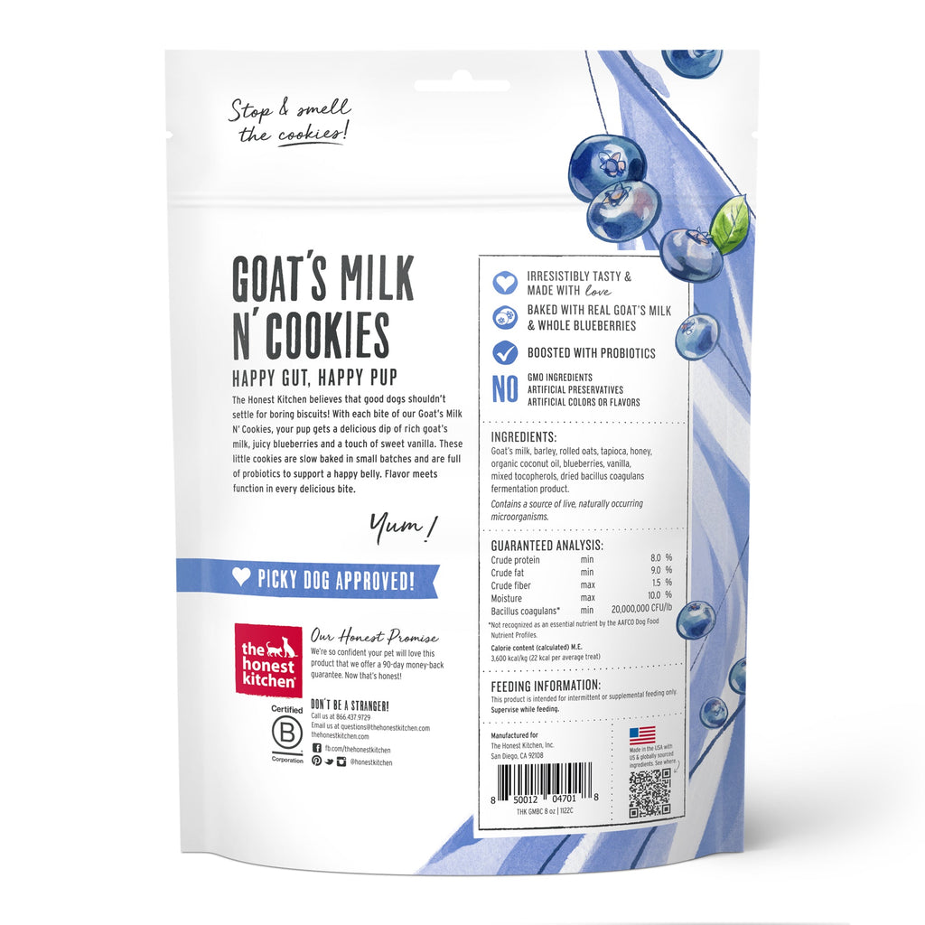 Everyday Home Dog Treat Blueberry and Vanilla Goat s Milk N Cookies for daily home and personal routines with pet care treats and accessories