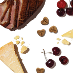 Routine Ready Dog Treat Parmesan Pecks, Duck and Cherry for daily home and personal routines with pet care treats and accessories