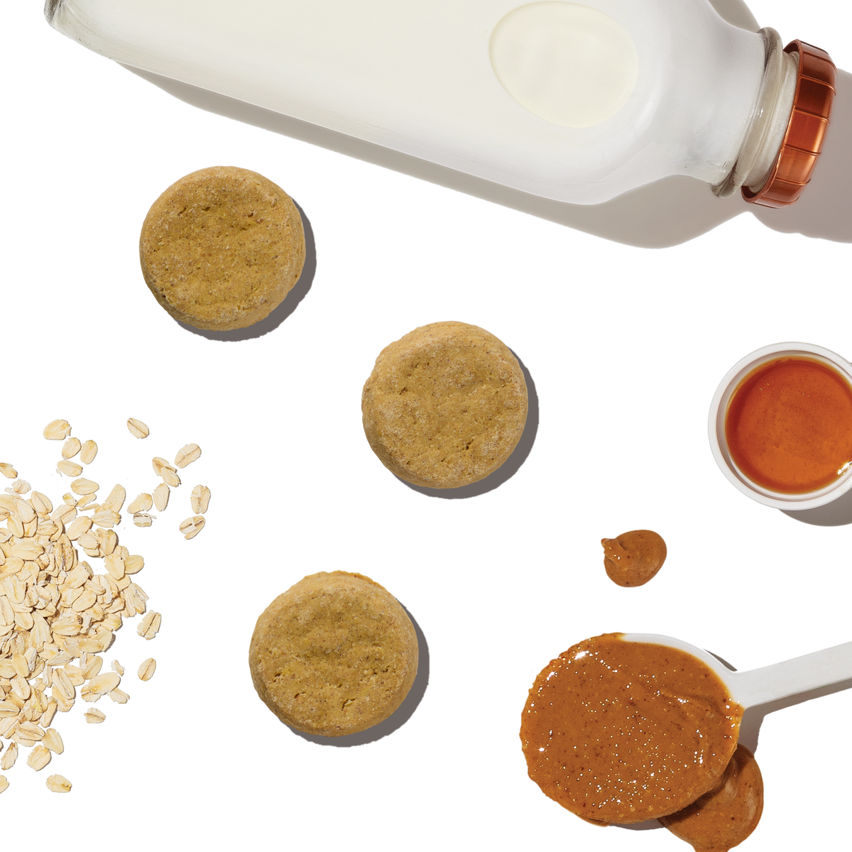 Everyday Home Dog Treat Peanut Butter and Honey Goat s Milk N Cookies for daily home and personal routines with pet care treats and accessories