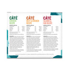 Home Essentials Câté Wet Cat Food - Grain included Câté Pâté , Variety Pack for daily home and personal routines with pet care treats and accessories