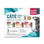 Câté Wet Cat Food - Grain Free Câté (Pâté), Variety Pack