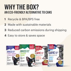 Home Essentials Câté Wet Cat Food - Grain included Câté Pâté , Variety Pack for daily home and personal routines with pet care treats and accessories