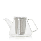 Everyday Home Borosilicate Glass Teapot with Stainless Steel Infuser + Candle Warmer for daily home and personal routines with pet care treats and accessories