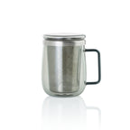 Borosilicate Glass Tea Mug with Stainless Steel Tea Infuser