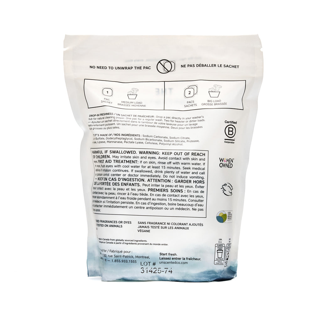 Home Essentials Laundry Detergent Pacs for daily home and personal routines with cleaning laundry and paper products
