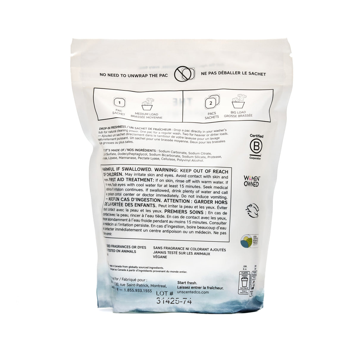 Home Essentials Laundry Detergent Pacs for daily home and personal routines with cleaning laundry and paper products
