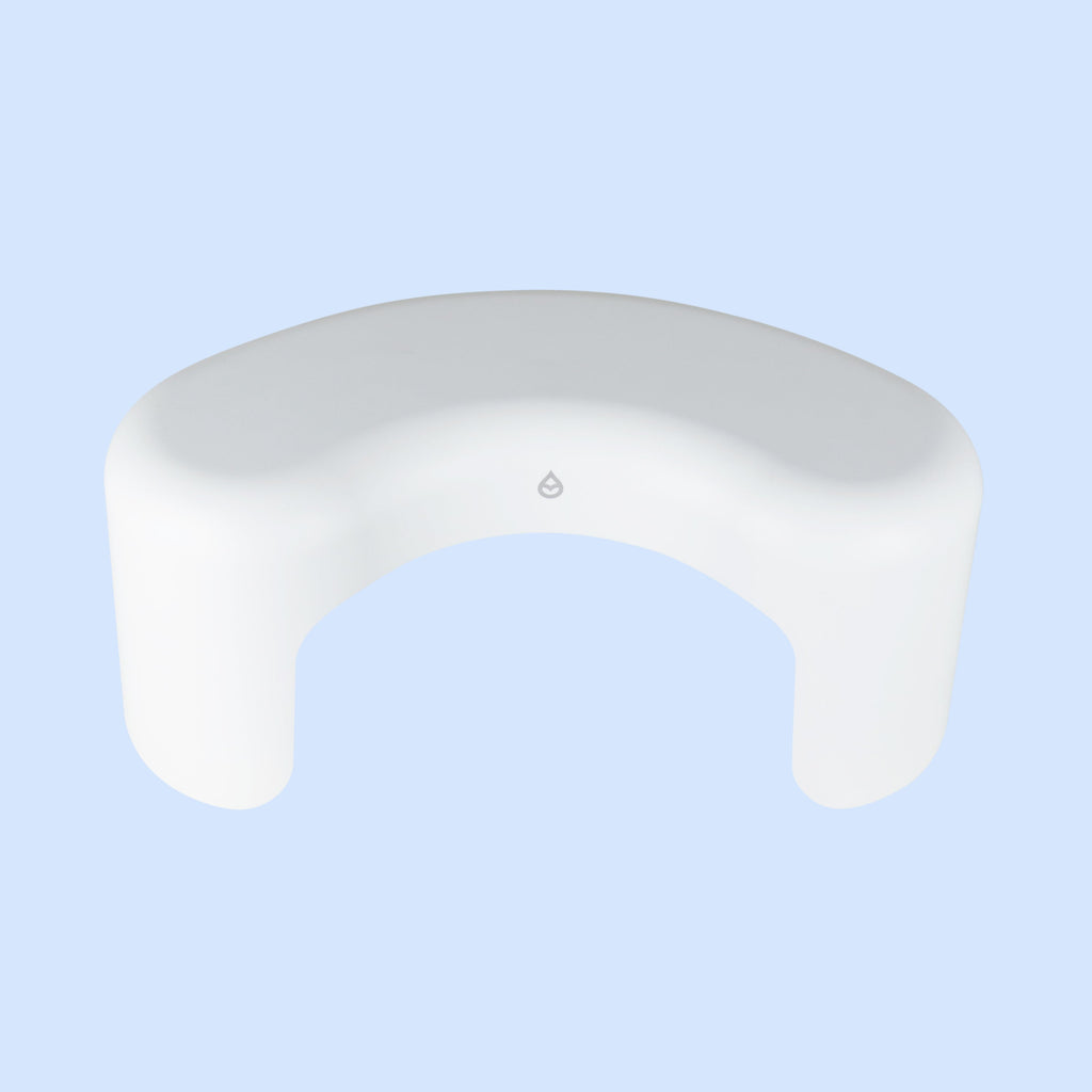 Routine Ready Arc Toilet Stool for daily home and personal routines with bath body and hygiene